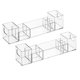 thumbnail image 1 of Organizador de botiquín para baño mDesign Lumiere, paquete de 2, 1 of 6