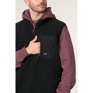 Polemic - Poleron Sin Mangas Mini Sherpa Full Cierre 8714