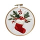 thumbnail image 2 of Kit De Inicio De Bordado Navideño, Pintura Decorativa, Punto De Cruz Para Adultos, Calcetín, 2 of 5