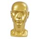 thumbnail image 5 of Cabeza De Maniquí Modelo Versátil Profesional Para Anteojos Gafas Sombrero Dorado, 5 of 5