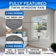 thumbnail image 3 of Ventilador de ventana Comfort Zone de 9" con control Wi‑Fi y doble velocidad, 3 of 7