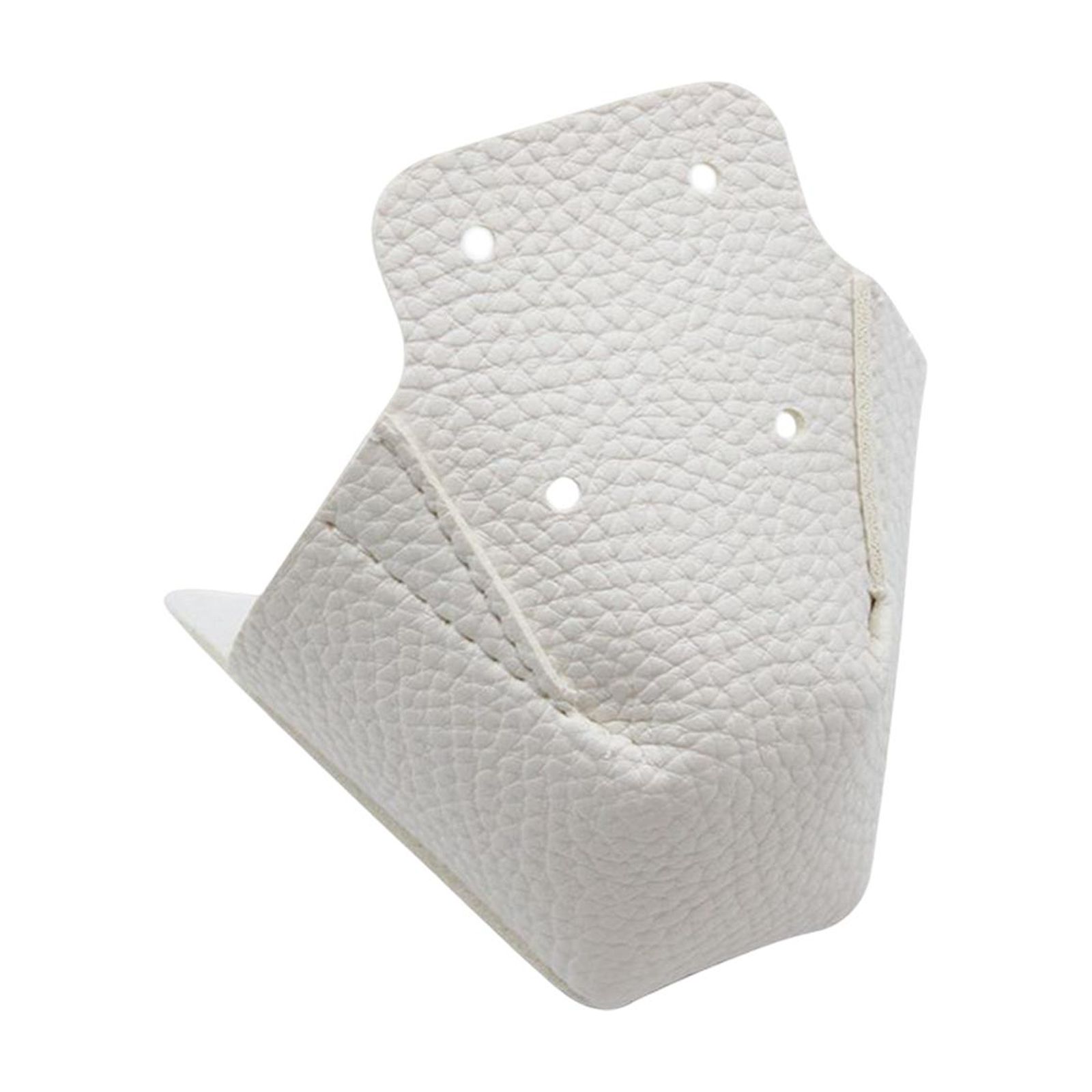 Magideal - 1 Uds Protector Del Dedo Del Pie Del Patín De Ruedas De Cuero Pu Reemplazar La Cubierta Del Dedo Del Pie Extraíble Fácil De Instalar Protector Del Zap Blanco