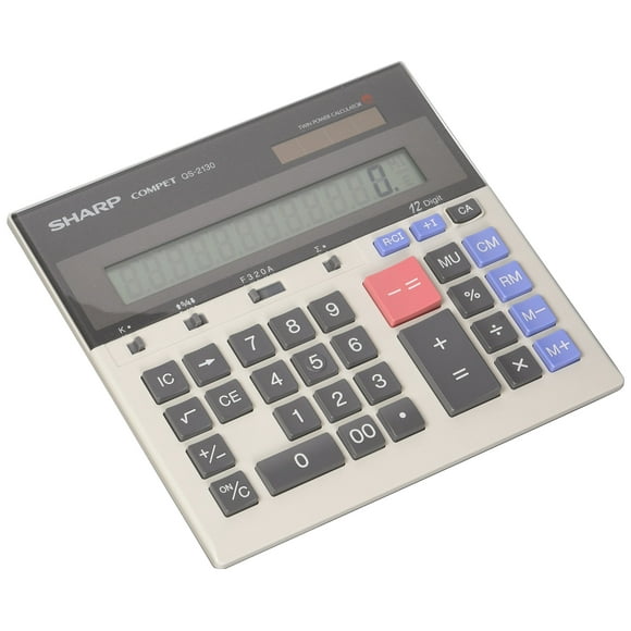 Calculadora Qs 2130 De Escritorio Comercial De 12 Dígitos