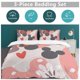 thumbnail image 5 of Minnie MouseCartoon Collection 3-Piece Comforter Set, Personalized Bedding Decor for Kids And Teens Bed Sheets, 5 of 5