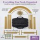 thumbnail image 5 of Set de soportes Arch Background K-Brands Gold Metal de 1,8 m, 1,5 m y 1,2 m, 5 of 7