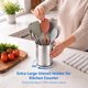 thumbnail image 3 of CHEFBEE 360 Rotating Stainless Steel Utensil Holder, Extra, 3 of 3