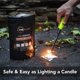thumbnail image 2 of Encendedor de fuego Kiknek FireFlame impermeable, 20 sobres, 2 of 9
