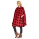 thumbnail image 4 of Chaqueta de forro polar Poncho Cape Catalonia Sherpa para mujer, 4 of 6