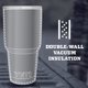 thumbnail image 3 of Vaso YETI Rambler de acero inoxidable con aislamiento al vacío de 887 ml, 3 of 8