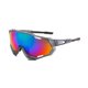 thumbnail image 1 of Lentes de Sol Ciclismo B-098 UV400 Marco TR90 Gris Lente Azul Unisex, 1 of 4