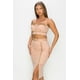 thumbnail image 2 of Conjunto de Top de Tirantes con Tachuelas y Minifalda con Abertura, 2 of 5