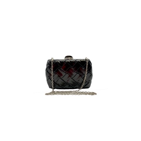 Todopiel - Cartera De Fiesta Ecocuero Negro Crx36