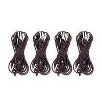 Magideal - 4X Cables De Repuesto Para Sillas De Patio, Cables De Reparación De 1,4 M Y 2,2 M, Universales, Para Reparación De Sillas De Jardín, Cables Elásticos, Café