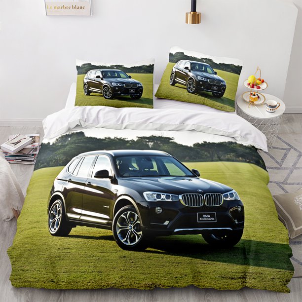 Sports car racing Bedding Set Single Twin Full Queen King Size SUV Truck Bed Set Aldult Kid Bedroom Duvetcover Sets 3D 3Bed Sheets