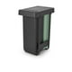 thumbnail image 2 of Basurero Sort & Go 2 X 30 Lt Dark Grey & Jade Green, 2 of 3