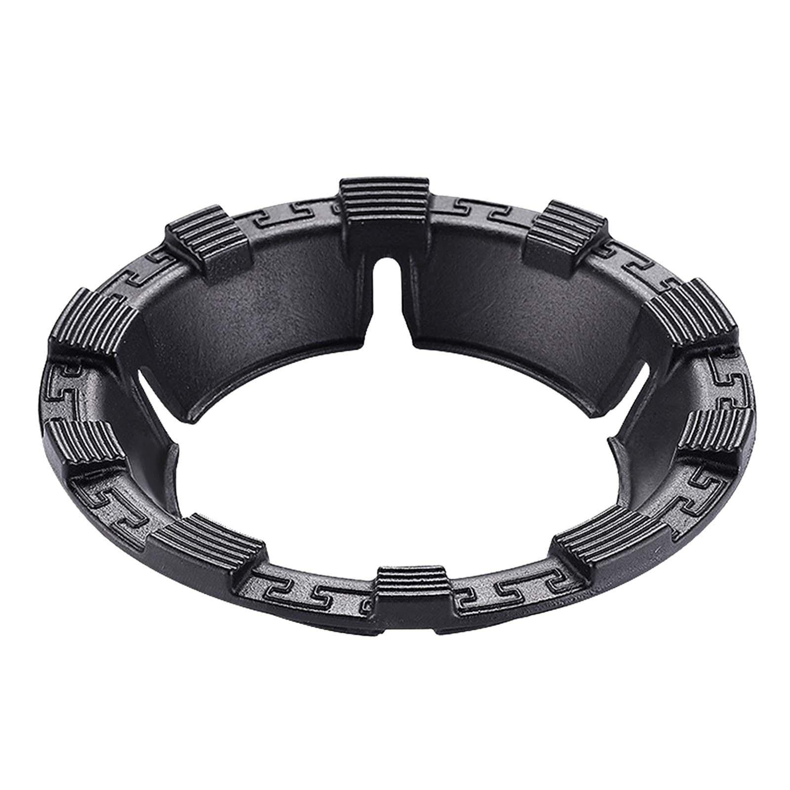 Magideal - Estufa De Gas Anillo De Ahorro De Energía Cubierta De Gas Anillo A Prueba De Viento Wok Anillo Estufa Trivets Wok Soporte Rack Estufa De Gas Quemador