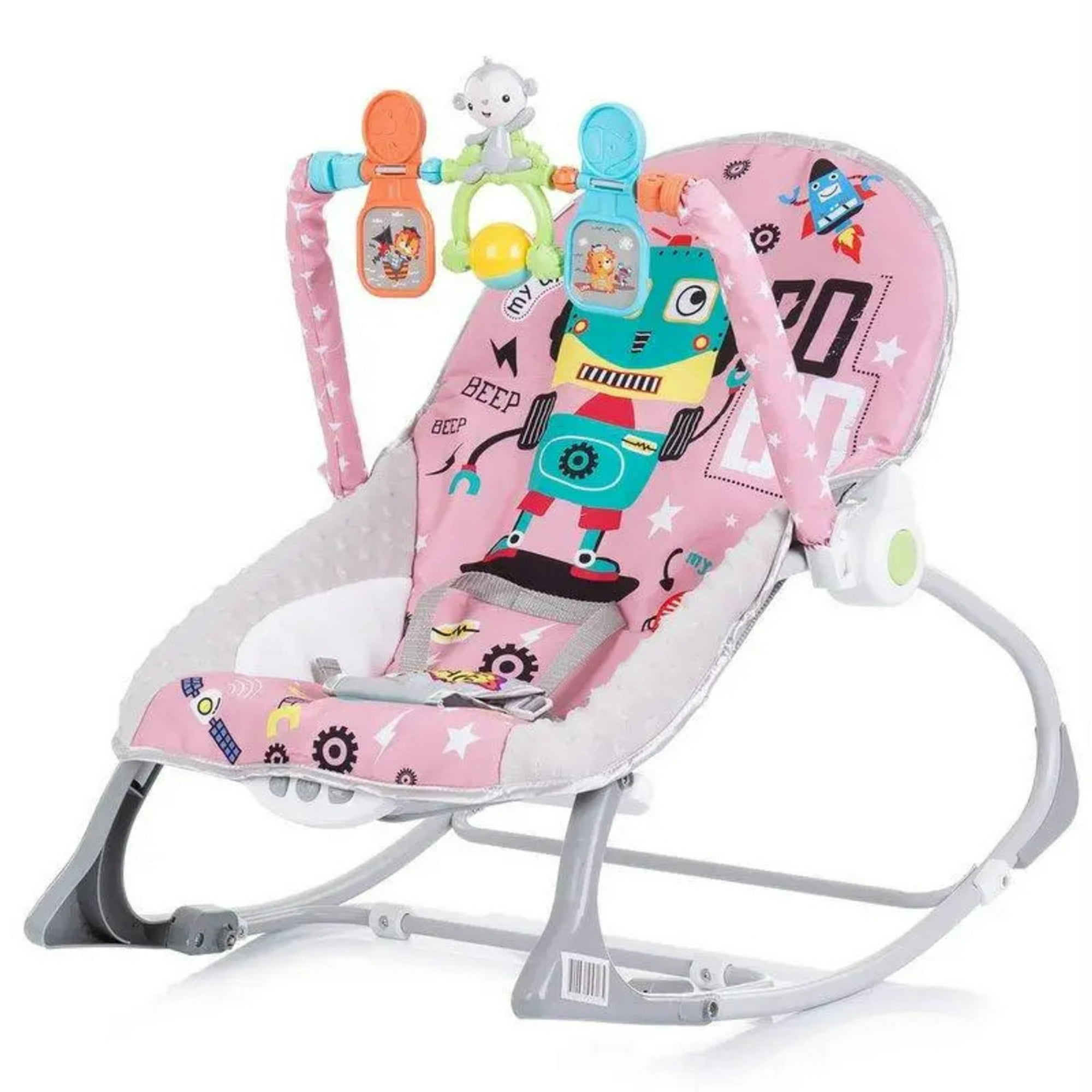 Bbqool - Silla Nido Mecedora Rocker Robot Pink