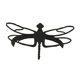 thumbnail image 1 of Servilletero Village Wrought Iron NR-71 Libélula Negro, 1 of 1