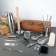 thumbnail image 3 of Kit de camarero de viajes - Kit de camarero con herramientas de bar Accesorios de camarero, Bolsa de herramientas de lienzo - Conjunto de herramientas de barra de acero inoxidable profesiona, 3 of 3