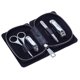 thumbnail image 1 of Kit de aseo Breed Sabre de acero quirúrgico de 4 piezas con funda, 1 of 6