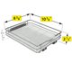 thumbnail image 5 of Estante para especias LYNK PROFESSIONAL 21 cm cromo de 1 nivel, 5 of 9