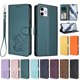 thumbnail image 3 of iPhone 12/12 Pro Funda Billetera con Estampado de Gato, Verde Oscuro, 3 of 6