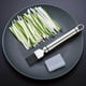 thumbnail image 3 of 1pc, Scallion Slicer, Onion Slicer, Green Onion Shredder, Stainless Steel Scallion Cutter, Creative Vegetable Slicer, Kitchen Stuff, Kitchen Gadgets, Kitchen Tools Plum Blossom Shredder, 3 of 4