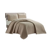 Tengfei - Quilt Plaza Y Media De Lujo Extra Suave Con Relieves De Tufting