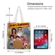 thumbnail image 5 of Bob's Burgers Bolso de tela con estampado de lienzo para mujer, bolsa de compras reutilizable y estética, con cremallera interior, regalo para mujer,40*40cm., 5 of 6