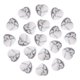 thumbnail image 1 of Uxcell 20 piezas de piedra de cristal natural en forma de corazón, 0.6 pulgadas de grosor 5/16" mini piedra de amor pulida, cristal de gema de bolsillo grabado piedras de preocupación, Howlita Blanca, 1 of 6