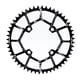 thumbnail image 2 of Plato De Bicicleta 104BCD Rueda Dentada Bicicleta Piezas De Anillo De Cadena Redonda Negro 52T, 2 of 5