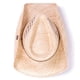 thumbnail image 4 of Sombrero Stetson Madrid, rafia, paja, estilo vaquero, color natural, XL, 4 of 5