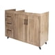 thumbnail image 2 of Mueble base de cocina nogal doble cajones izquierdo 118x49x90 cm (No Incluye Cubierta), 2 of 4