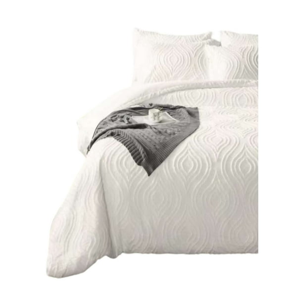 Cubrecama Semi Acolchado King Mas 2 Fundas De Almohadas