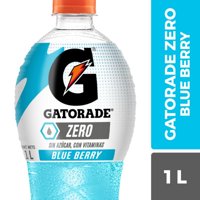 Bebida Isotónica Blue Berry Zero Botella 1 L Gatorade