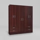 thumbnail image 1 of Clóset Maipo 6 Puertas 4 Cajones Chocolate, 1 of 8
