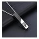 thumbnail image 2 of Collar relicario cenizas o rectangular arbol de la vida, 2 of 3