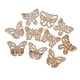 thumbnail image 2 of 10 Piezas De Artesanía De Adorno Con Formas De Mariposa De Madera Natural Para Decoración, 2 of 3
