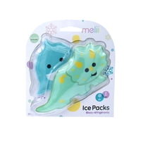 Melii - Pack De 2 Gel Fríos Dino-Tiburón