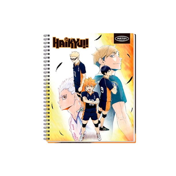 Cuaderno Universitario 100h 7mm haikyuu | Lider