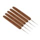 thumbnail image 1 of 5 Piezas De Agujas De Ganchillo De Bambú Para Tejer Ganchos Dreadlock Tool 0.75mm, 1 of 3
