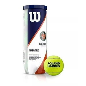 Tarro De Pelotas De Tenis Wilson Roland Garros X3