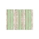 thumbnail image 1 of Alfombra dormitorio Madera Vintage Verde 70x140cm, 1 of 3