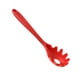 thumbnail image 2 of Pasta de silicona Tenedor Espagueti Cuchara Servidor Pinzas Fideos Tenedor Rojo 1, 2 of 5