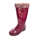 thumbnail image 1 of Bota de Agua Lluvia Mujer Burdeo, 1 of 3