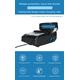 thumbnail image 4 of 3.0A DC18RC Cargador Rápido de Iones de Litio de 18V Compatible con Makita Cargador de Batería de 18V Compatible con Makita Batería 14.4V-18V LXT Cargador de Batería de Iones de Litio 3A con USB, 4 of 9