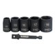 thumbnail image 1 of Juego de enchufes DEWALT DWAFSMSET6, 6 unidades, impacto métrico, 10-19 mm, 1 of 5