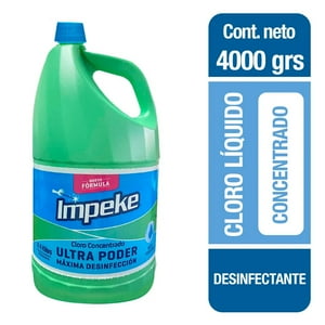 Cloro Concentrado Forte 4Kg - Impeke