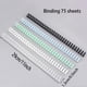 thumbnail image 2 of 5pcs 30-Hole Loose-Leaf Coil Binding Strips - Perfect for Your Binding Projects!, 2 of 4