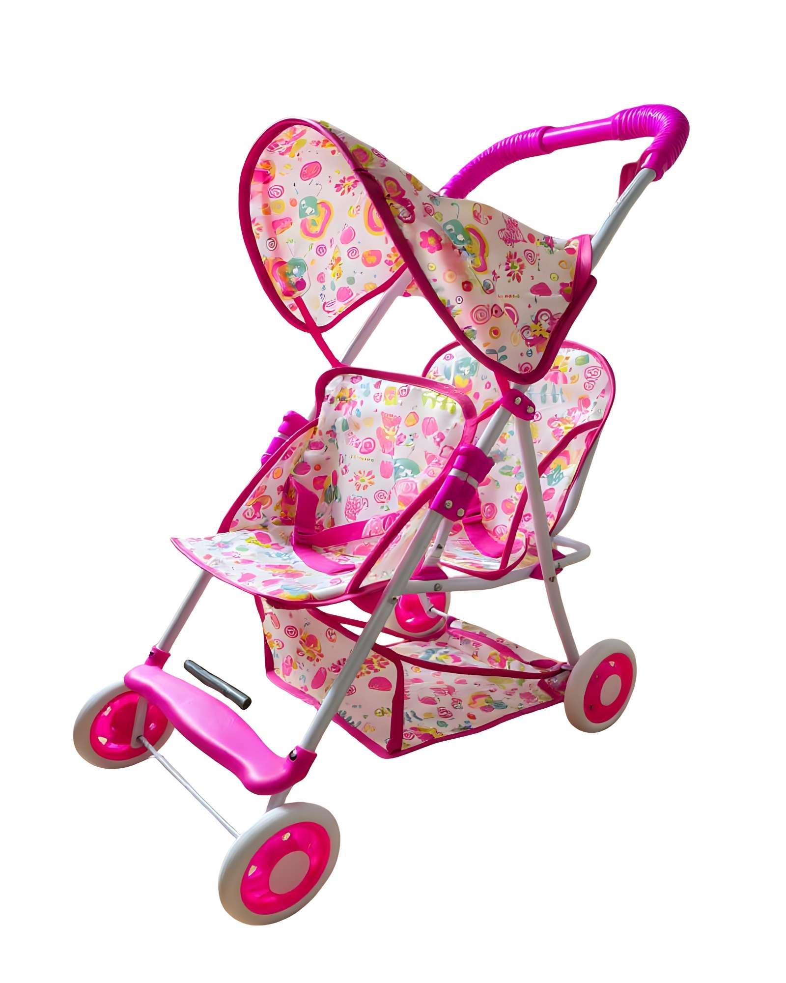 Genérico - Coche De Paseo Para Muñecas C02